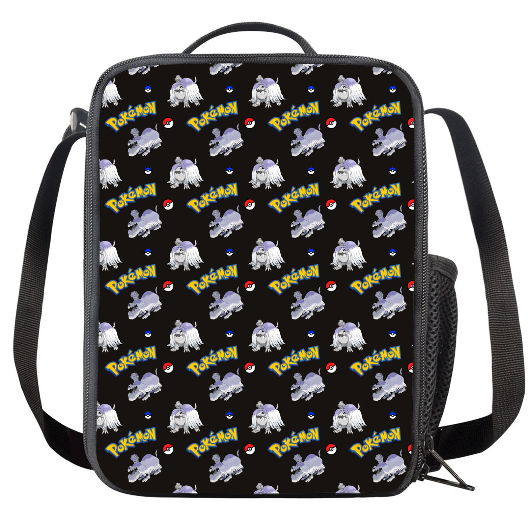 Pokemon Houndstone Insulated Soft Lunch Box Lunchbox For School - Houndstone Character Series Art
