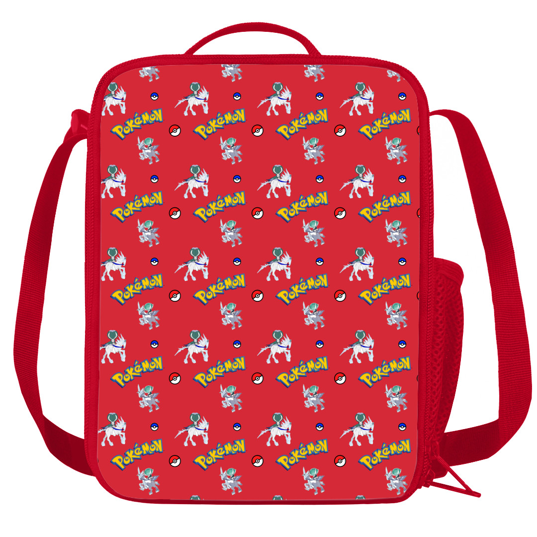 Pokemon Calyrex Insulated Soft Lunch Box Lunchbox For School - Ice Rider Calyrex Character Series Art