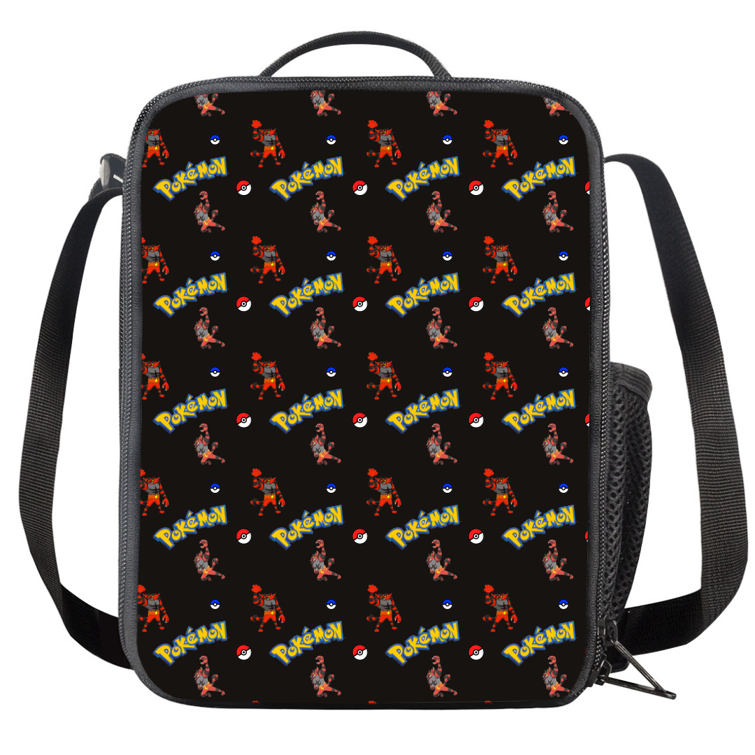 Pokemon Incineroar Insulated Soft Lunch Box Lunchbox For School - Incineroar Character Series Art