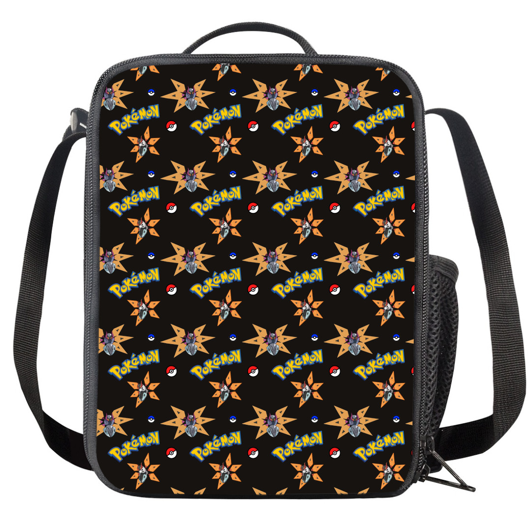 Pokemon Iron Moth Insulated Soft Lunch Box Lunchbox For School - Iron Moth Character Series Art