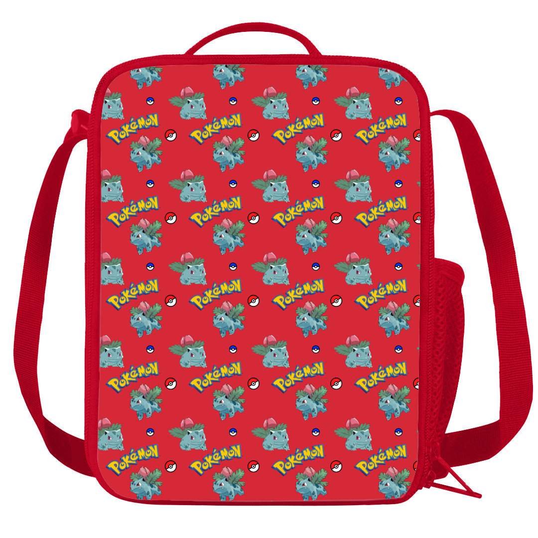 Pokemon Ivysaur Insulated Soft Lunch Box Lunchbox For School - Ivysaur Character Series Art
