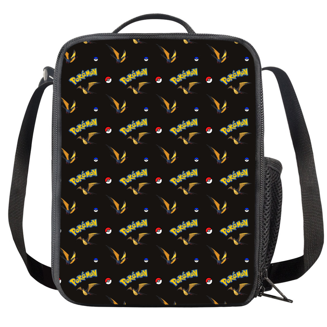 Pokemon Kilowattrel Insulated Soft Lunch Box Lunchbox For School - Kilowattrel Character Series Art