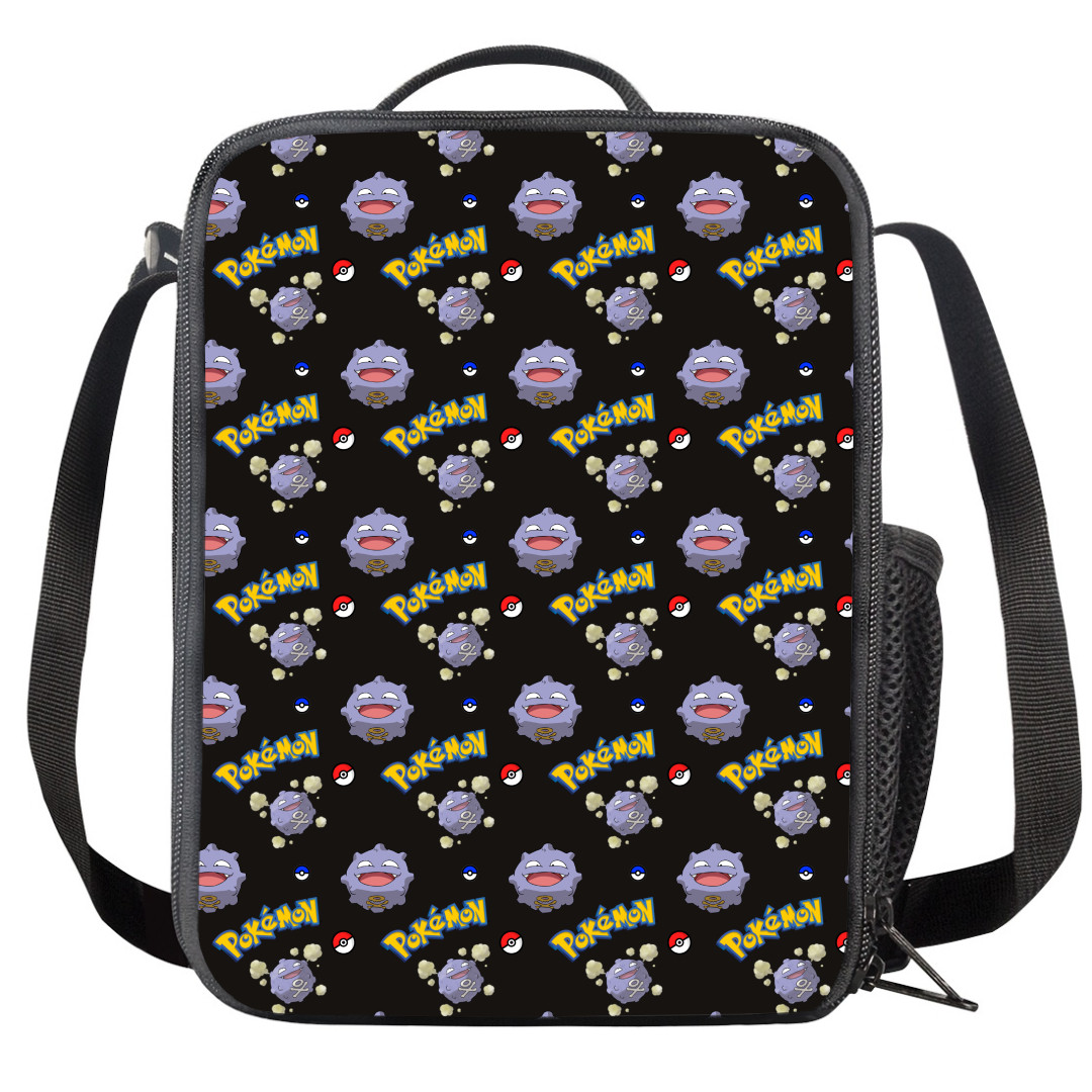 Pokemon Koffing Insulated Soft Lunch Box Lunchbox For School - Koffing Character Series Art