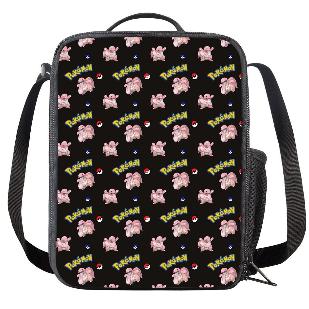 Pokemon Lickitung Insulated Soft Lunch Box Lunchbox For School - Lickitung Character Series Art