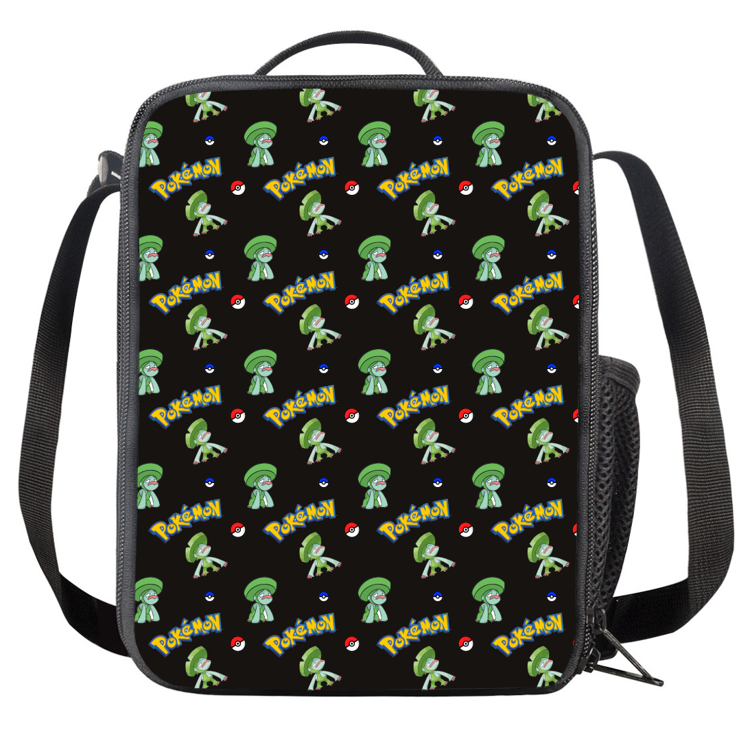 Pokemon Lombre Insulated Soft Lunch Box Lunchbox For School - Lombre Character Series Art