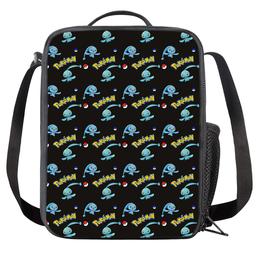Pokemon Manaphy Insulated Soft Lunch Box Lunchbox For School - Manaphy Character Series Art