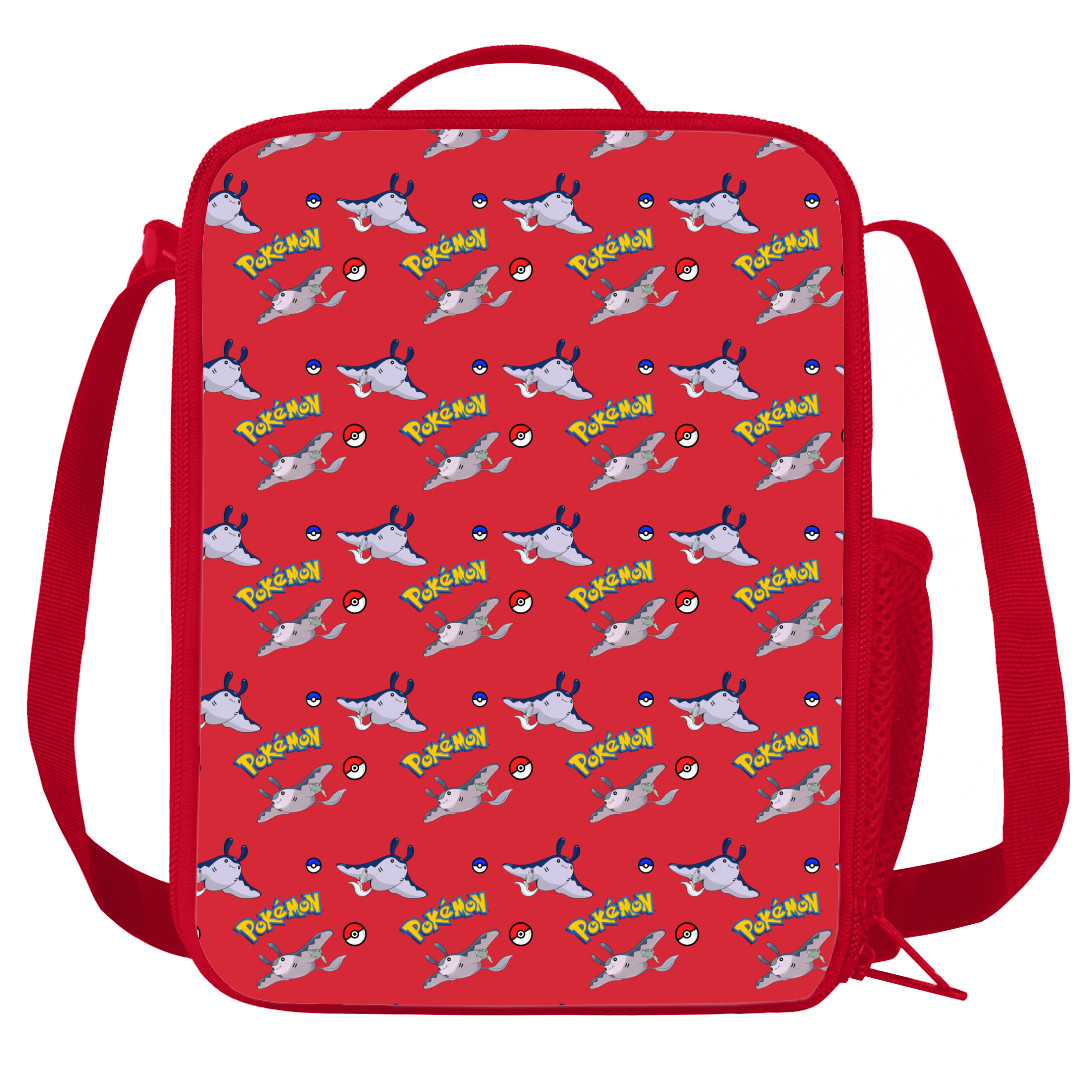 Pokemon Mantine Insulated Soft Lunch Box Lunchbox For School - Mantine Character Series Art