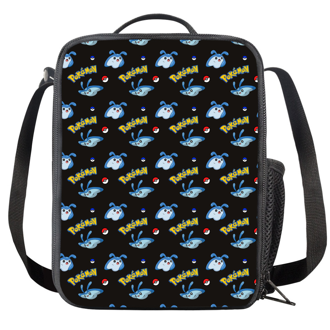 Pokemon Mantyke Insulated Soft Lunch Box Lunchbox For School - Mantyke Character Series Art