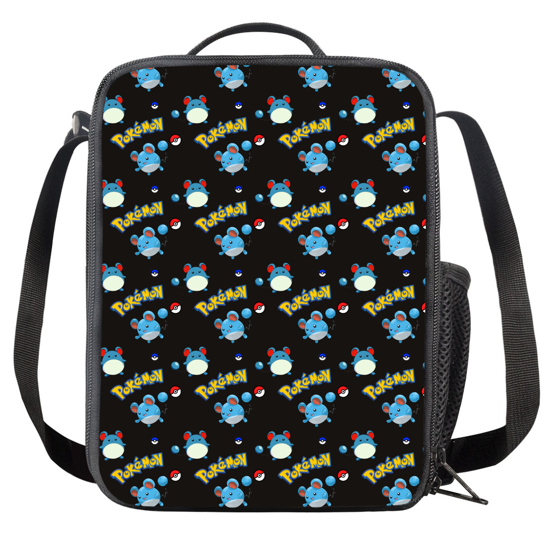 Pokemon Marill Insulated Soft Lunch Box Lunchbox For School - Marill Character Series Art