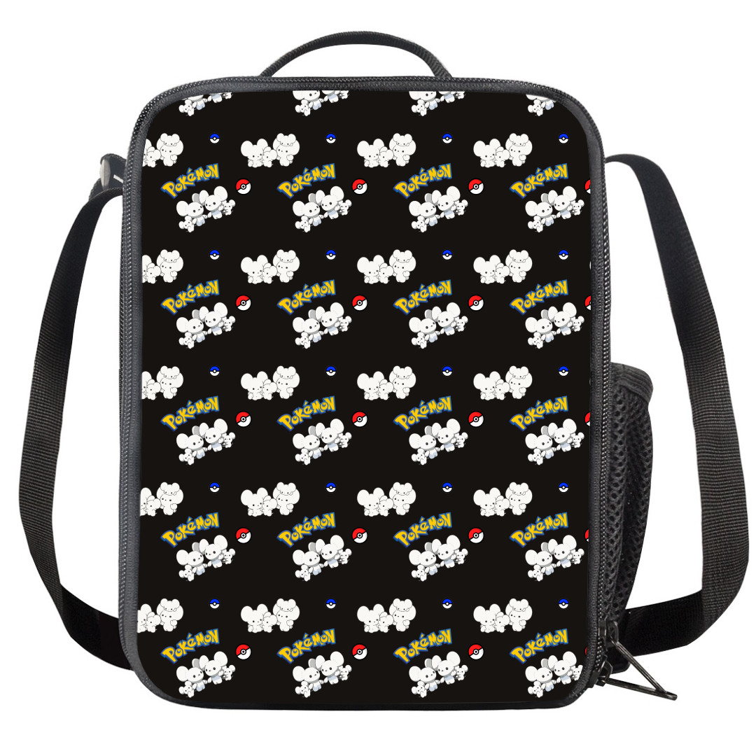 Pokemon Maushold Insulated Soft Lunch Box Lunchbox For School - Maushold Four Character Series Art