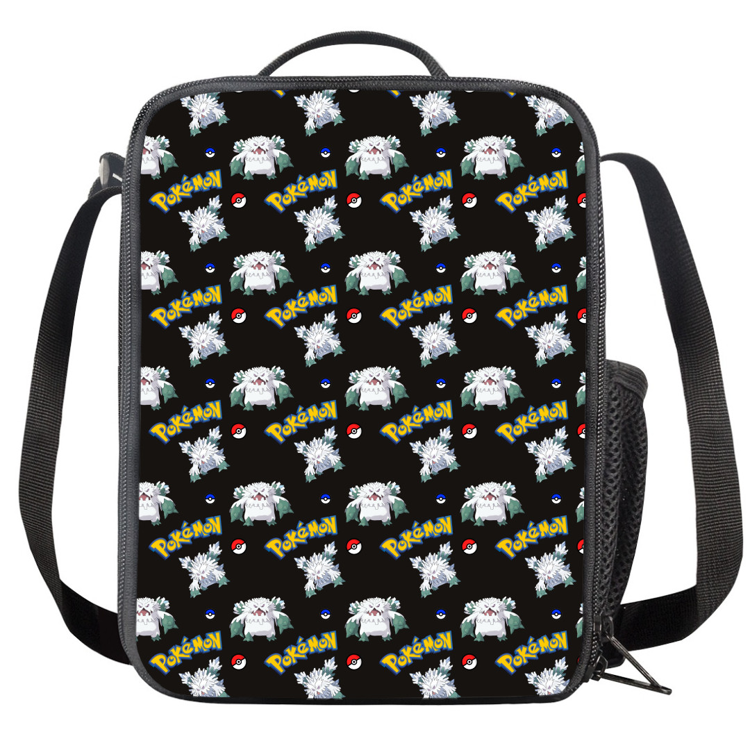 Pokemon Abomasnow Insulated Soft Lunch Box Lunchbox For School - Mega Abomasnow Character Series Art