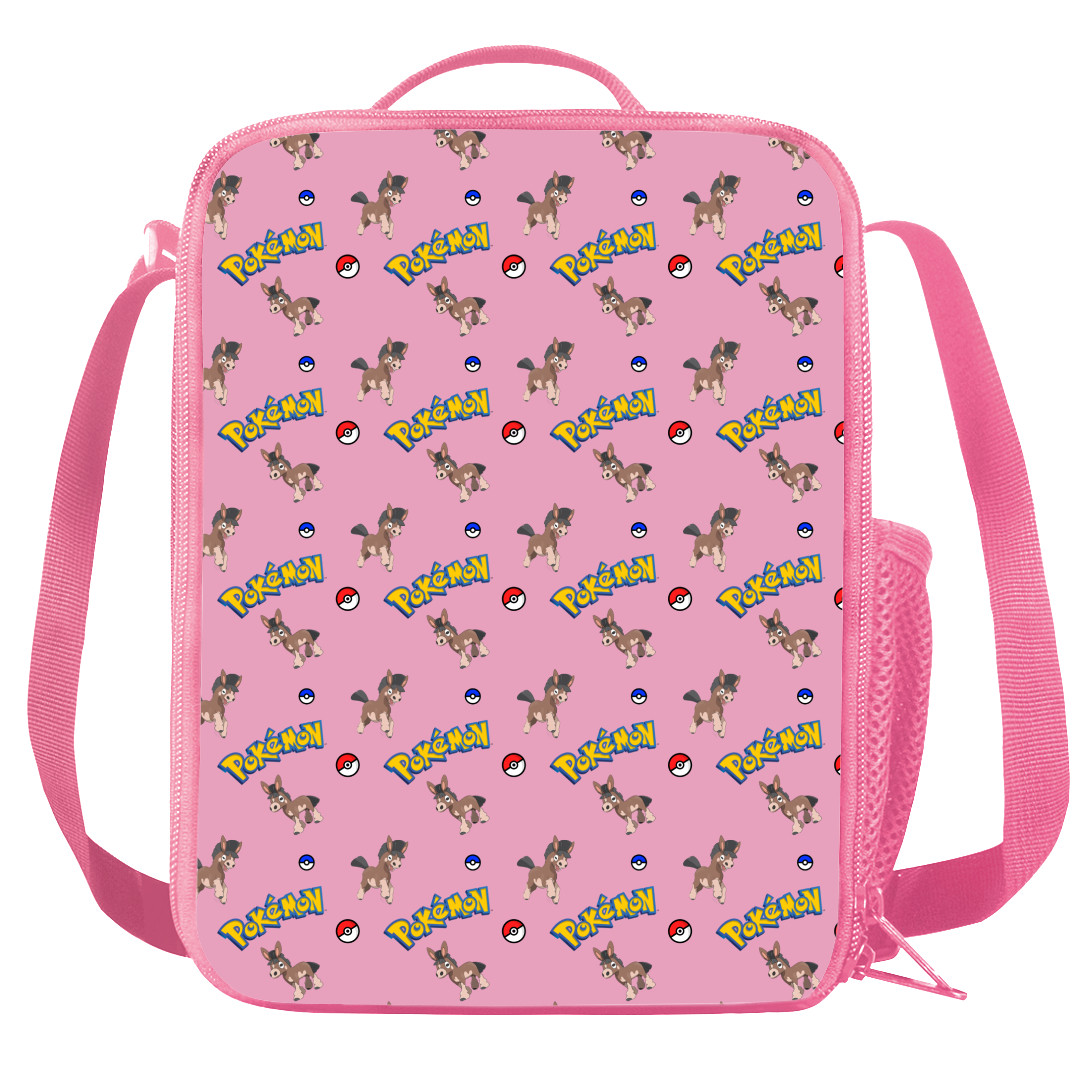 Pokemon Mudbray Insulated Soft Lunch Box Lunchbox For School - Mudbray Character Series Art