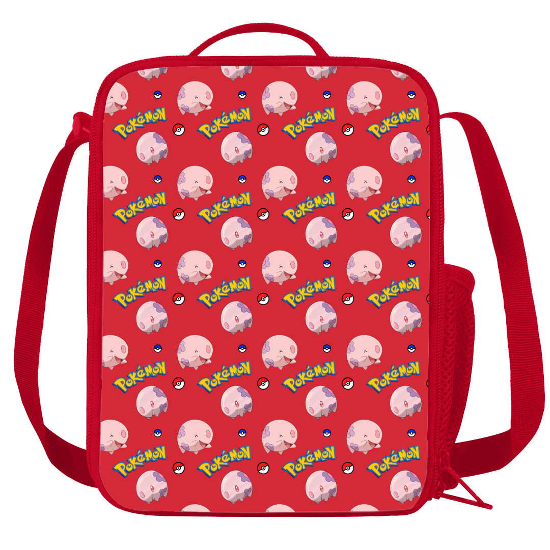 Pokemon Munna Insulated Soft Lunch Box Lunchbox For School - Munna Character Series Art