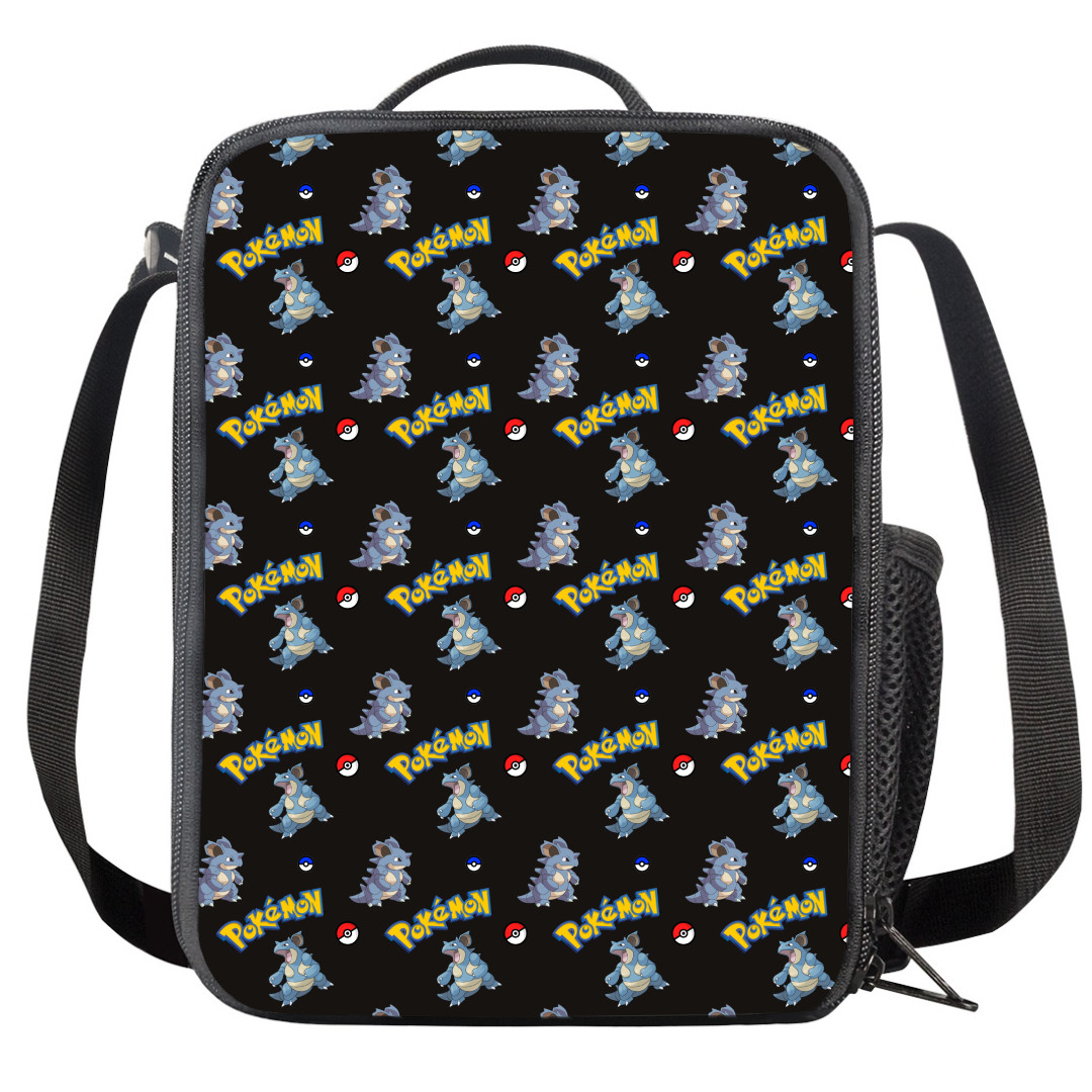 Pokemon Nidoqueen Insulated Soft Lunch Box Lunchbox For School - Nidoqueen Character Series Art