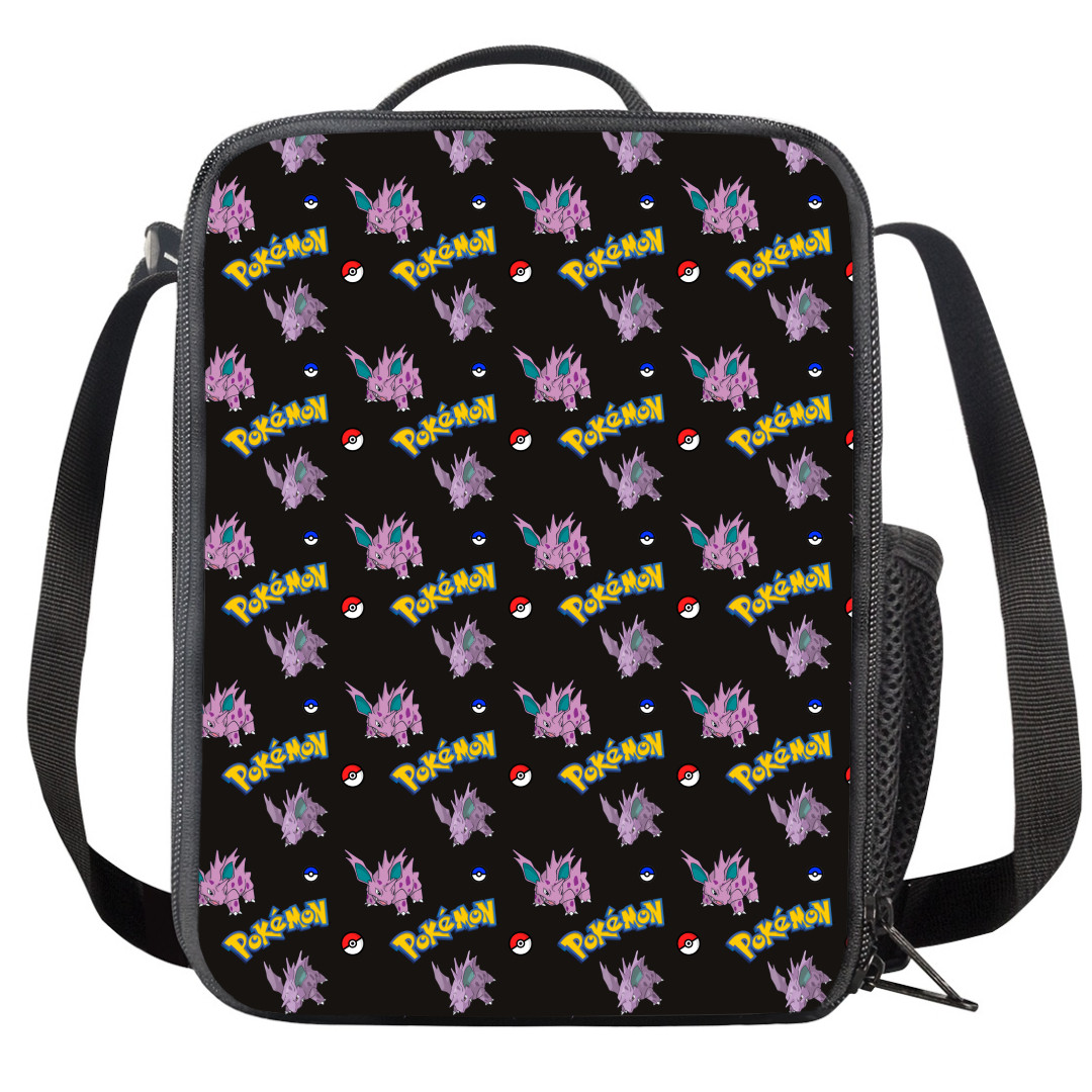 Pokemon Nidorino Insulated Soft Lunch Box Lunchbox For School - Nidorino Character Series Art