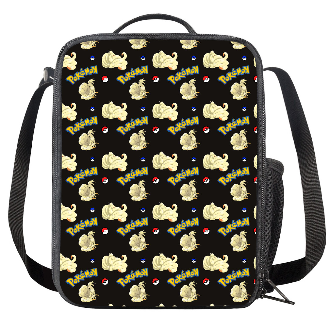 Pokemon Ninetales Insulated Soft Lunch Box Lunchbox For School - Ninetales Character Series Art