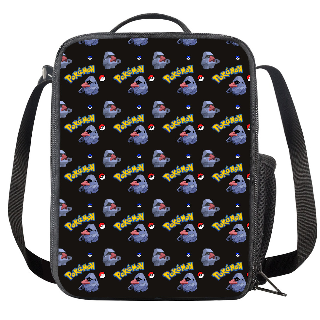 Pokemon Nosepass Insulated Soft Lunch Box Lunchbox For School - Nosepass Character Series Art