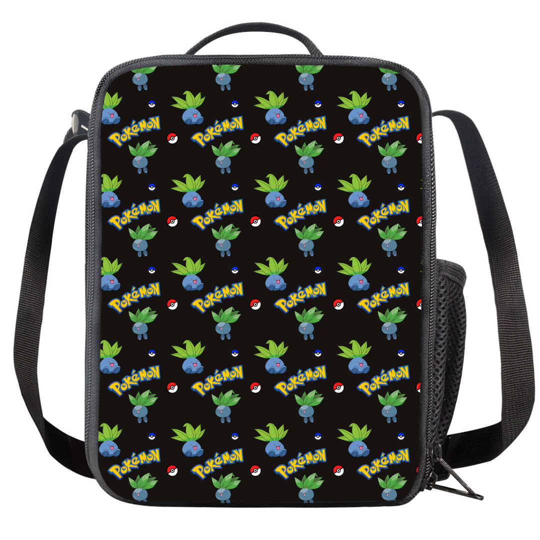Pokemon Oddish Insulated Soft Lunch Box Lunchbox For School - Oddish Character Series Art