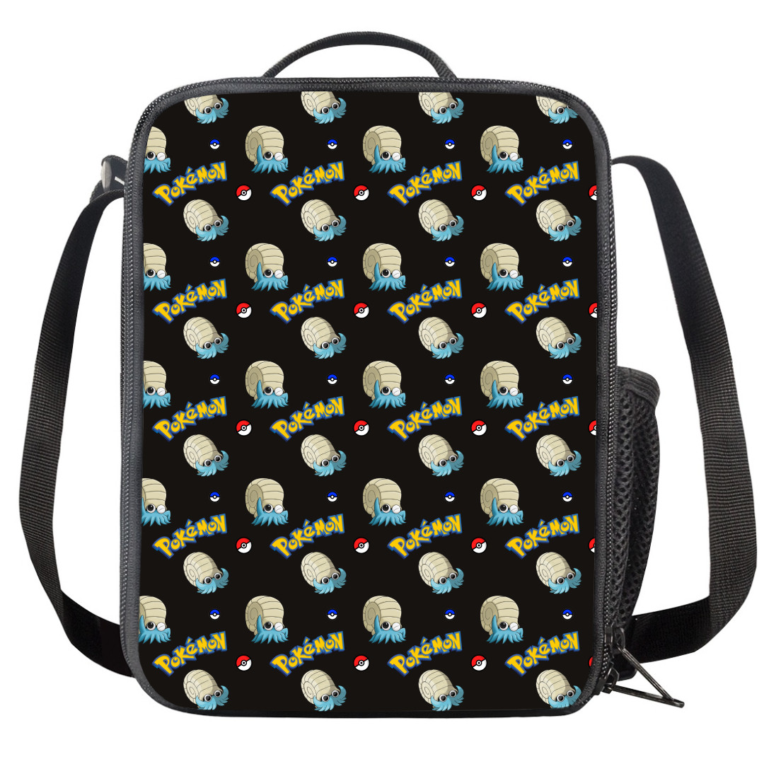 Pokemon Omanyte Insulated Soft Lunch Box Lunchbox For School - Omanyte Character Series Art