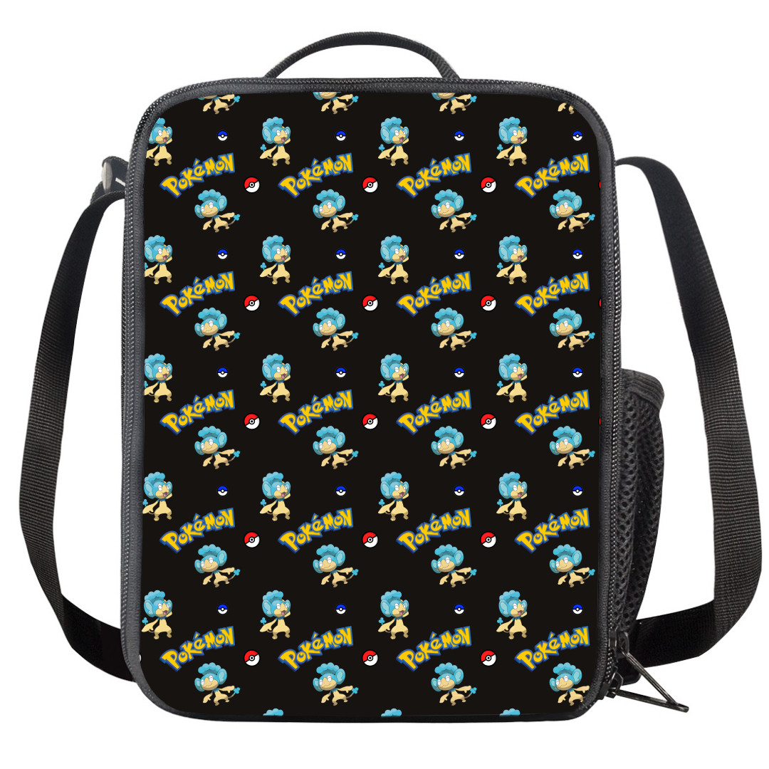 Pokemon Panpour Insulated Soft Lunch Box Lunchbox For School - Panpour Character Series Art