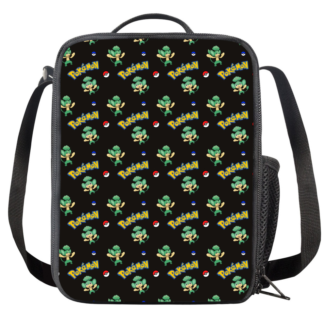 Pokemon Pansage Insulated Soft Lunch Box Lunchbox For School - Pansage Character Series Art