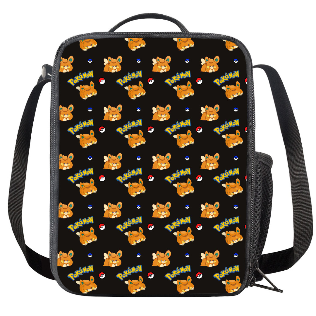 Pokemon Pawmi Insulated Soft Lunch Box Lunchbox For School - Pawmi Character Series Art