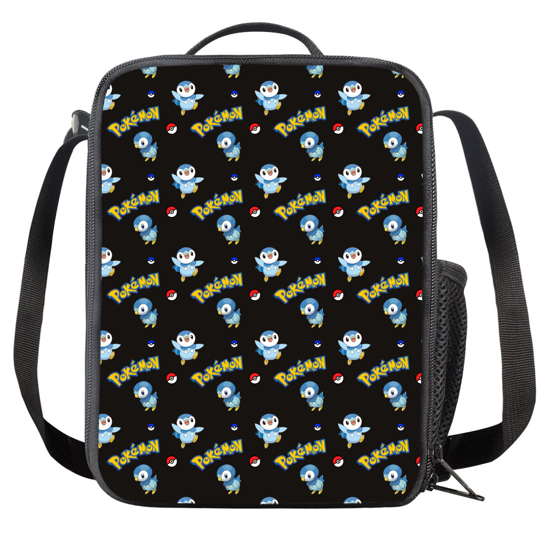 Pokemon Piplup Insulated Soft Lunch Box Lunchbox For School - Piplup Character Series Art