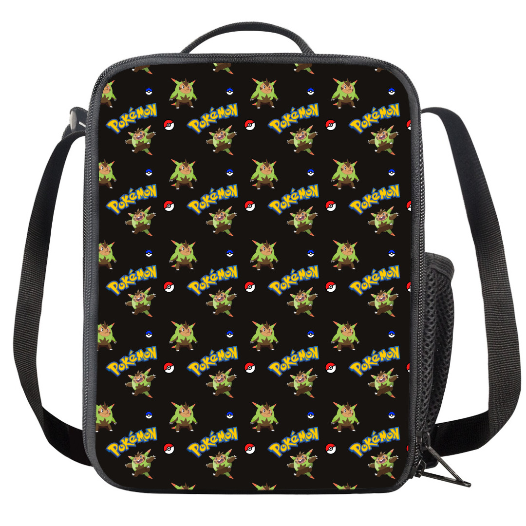 Pokemon Quilladin Insulated Soft Lunch Box Lunchbox For School - Character Series Art