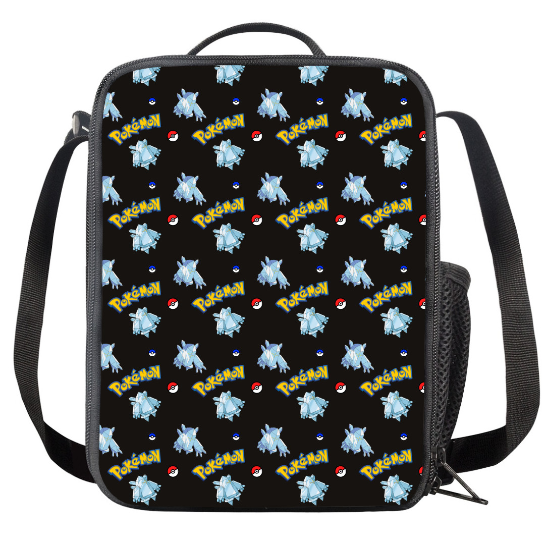 Pokemon Regice Insulated Soft Lunch Box Lunchbox For School - Regice Character Series Art