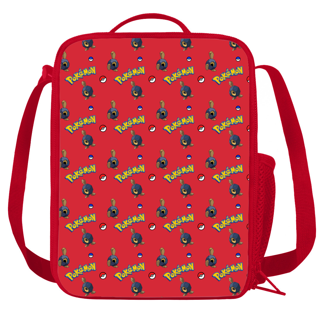 Pokemon Roggenrola Insulated Soft Lunch Box Lunchbox For School - Roggenrola Character Series Art