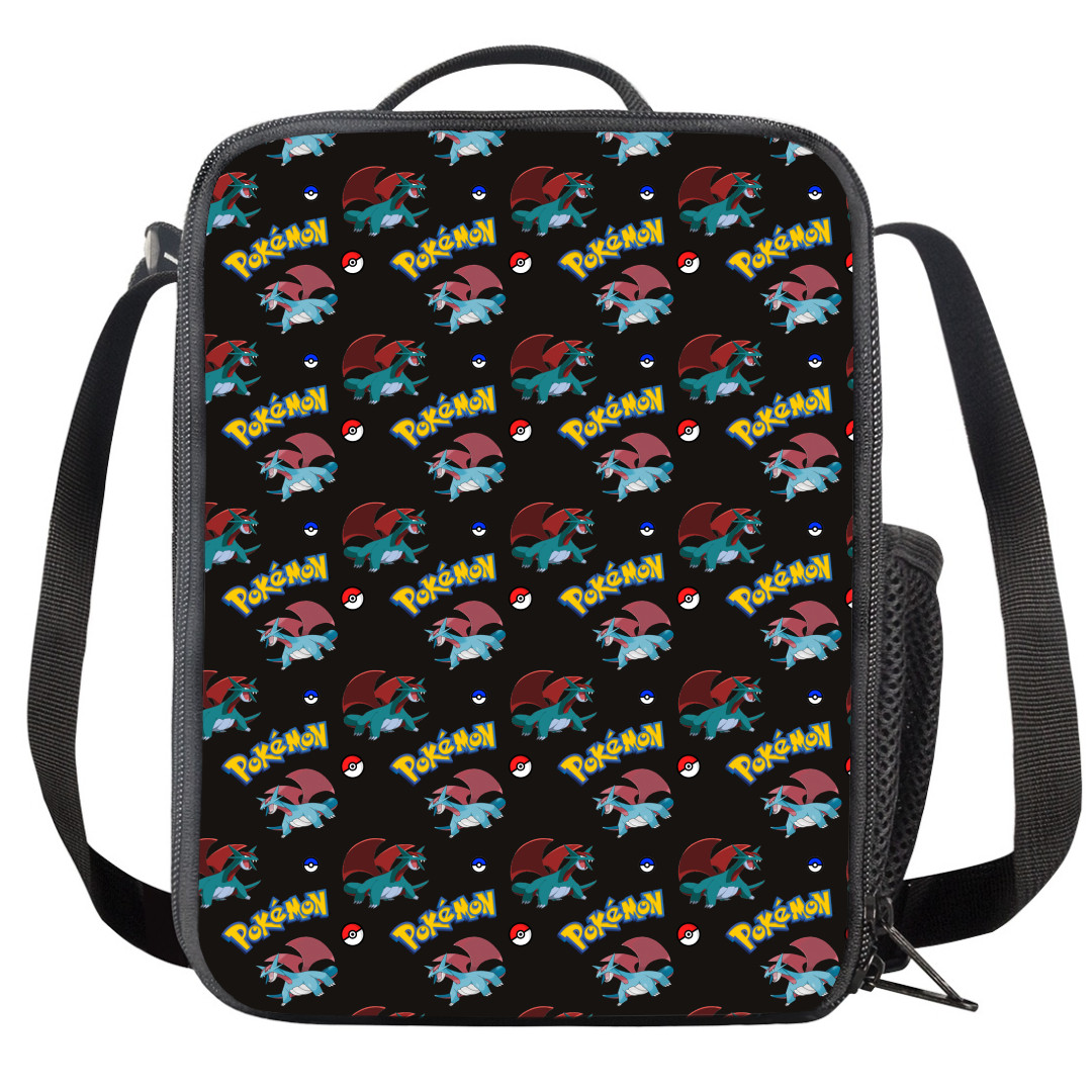 Pokemon Salamence Insulated Soft Lunch Box Lunchbox For School - Salamence Character Series Art
