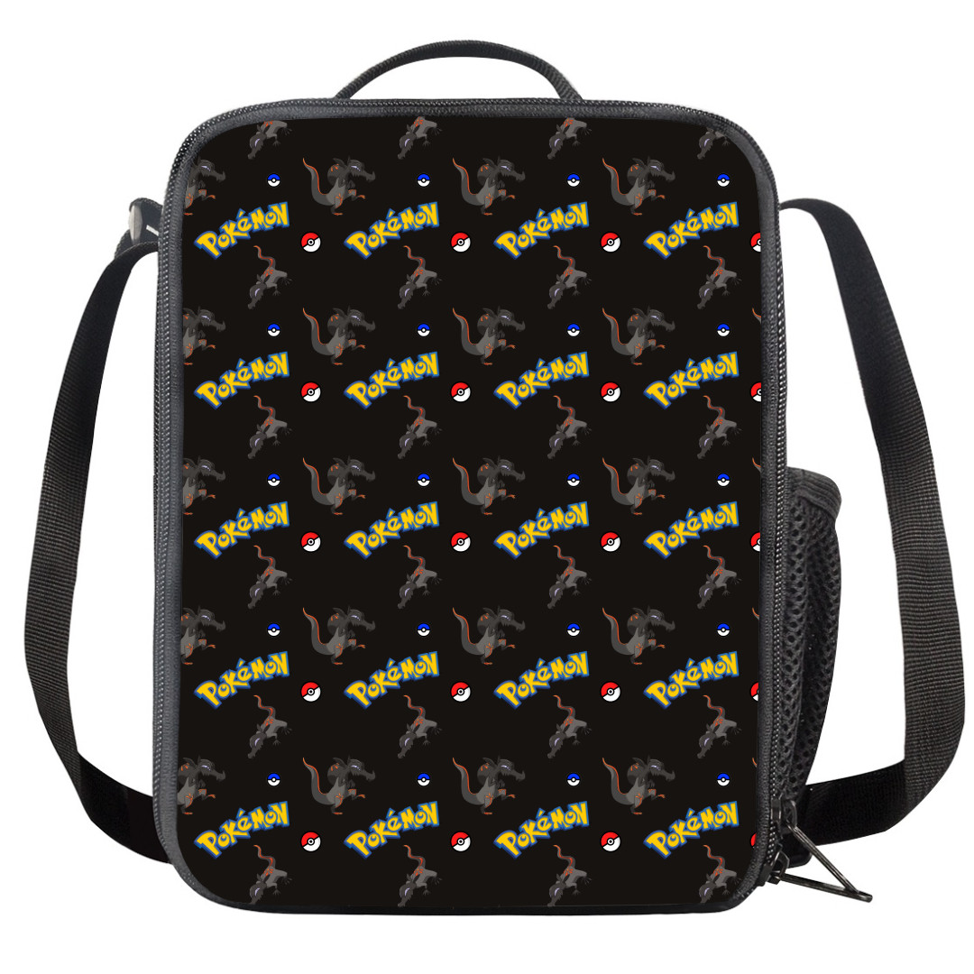 Pokemon Salandit Insulated Soft Lunch Box Lunchbox For School - Salandit Character Series Art