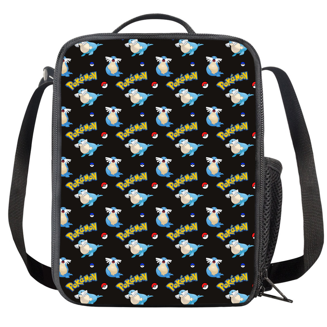 Pokemon Sealeo Insulated Soft Lunch Box Lunchbox For School - Sealeo Character Series Art
