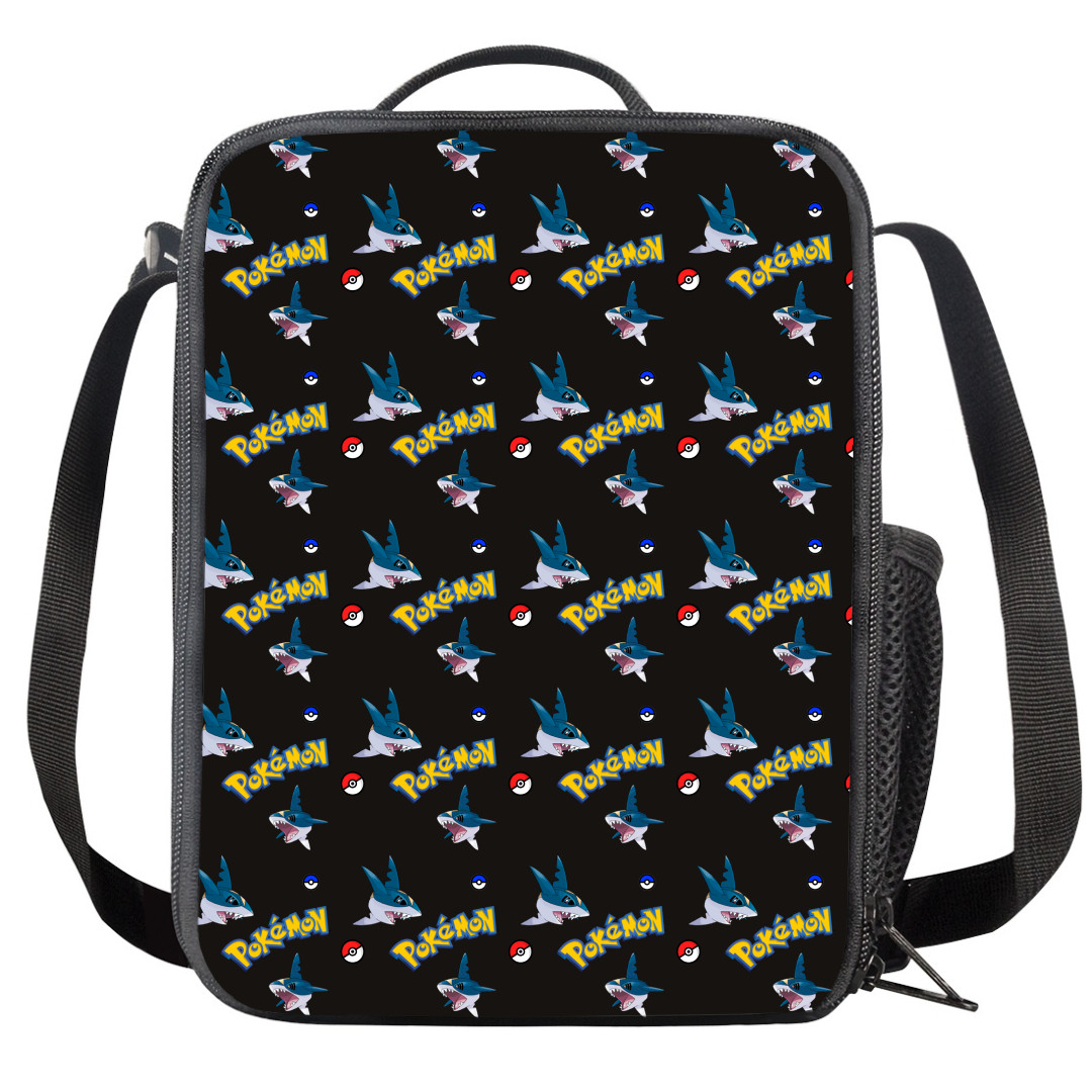 Pokemon Sharpedo Insulated Soft Lunch Box Lunchbox For School - Sharpedo Character Series Art