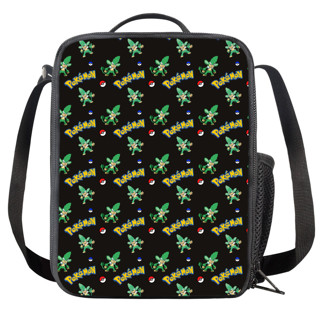 Pokemon Simisage Insulated Soft Lunch Box Lunchbox For School - Simisage Character Series Art