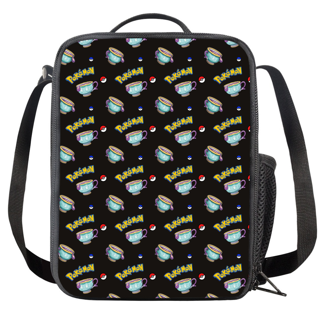 Pokemon Sinistea Insulated Soft Lunch Box Lunchbox For School - Sinistea Character Series Art