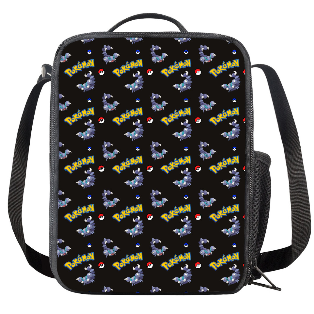 Pokemon Skorupi Insulated Soft Lunch Box Lunchbox For School - Skorupi Character Series Art