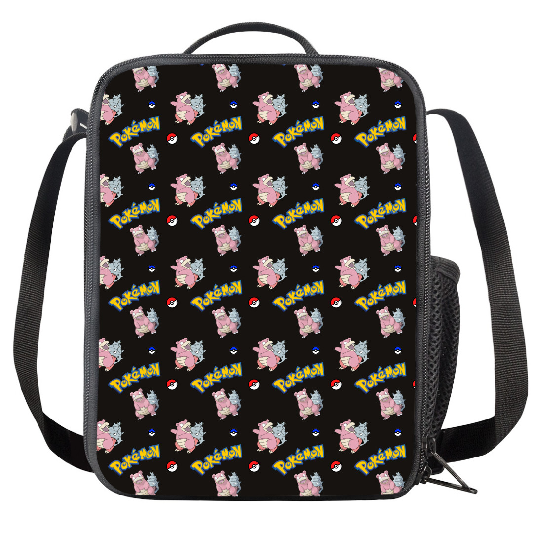 Pokemon Slowbro Insulated Soft Lunch Box Lunchbox For School - Slowbro Character Series Art