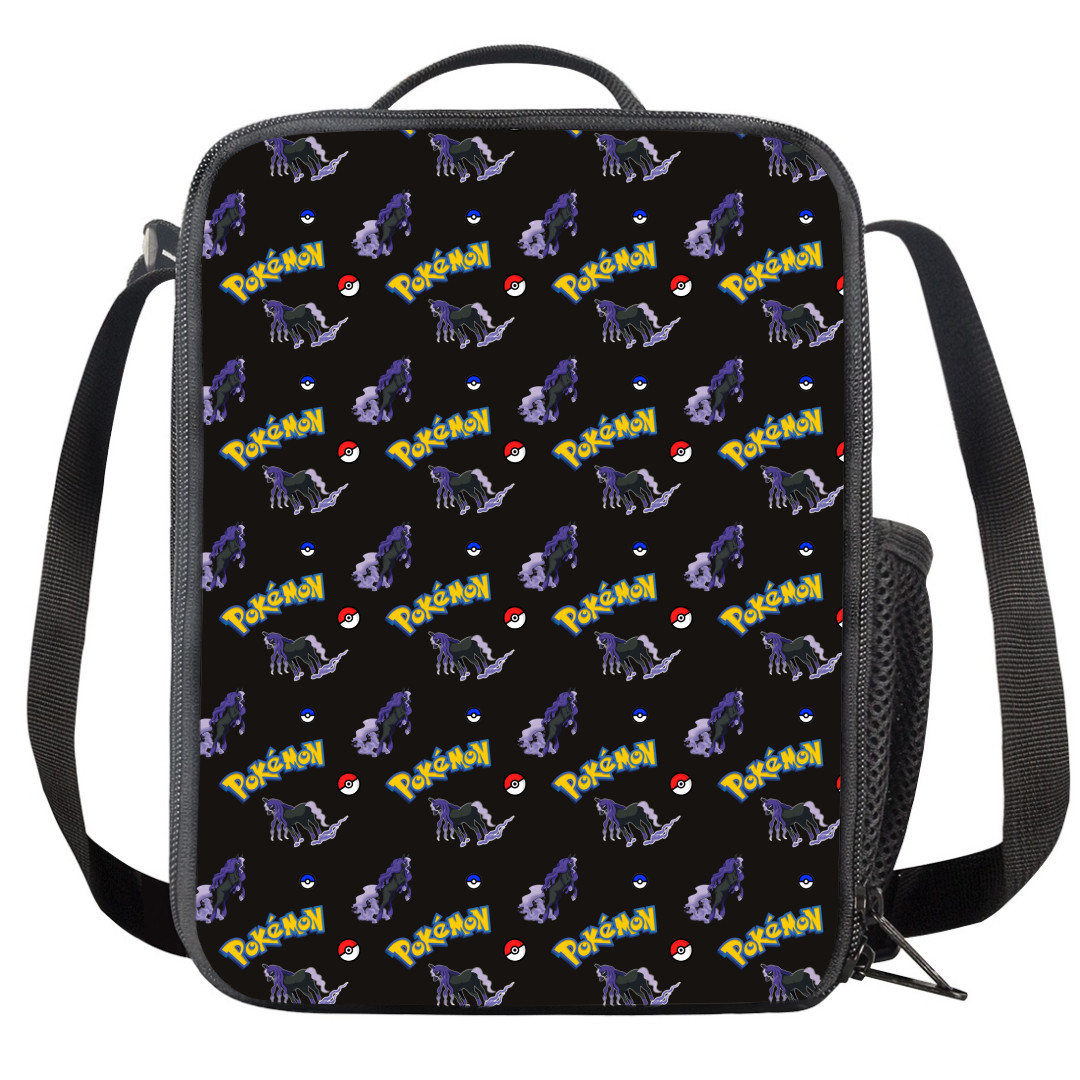 Pokemon Spectrier Insulated Soft Lunch Box Lunchbox For School - Spectrier Character Series Art