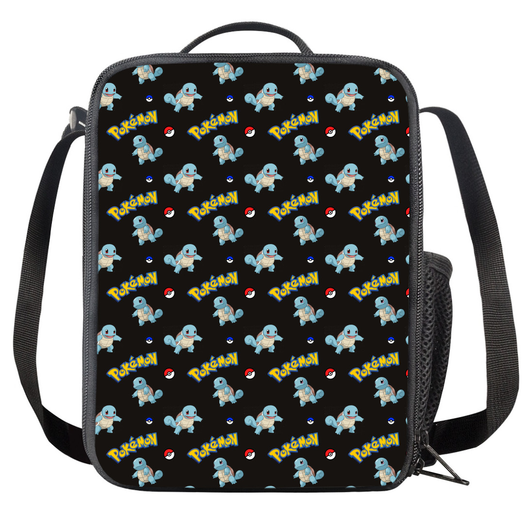 Pokemon Squirtle Insulated Soft Lunch Box Lunchbox For School - Squirtle Character Series Art
