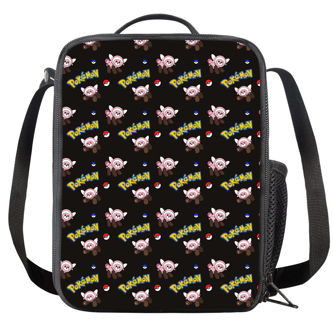 Pokemon Stufful Insulated Soft Lunch Box Lunchbox For School - Stufful Character Series Art