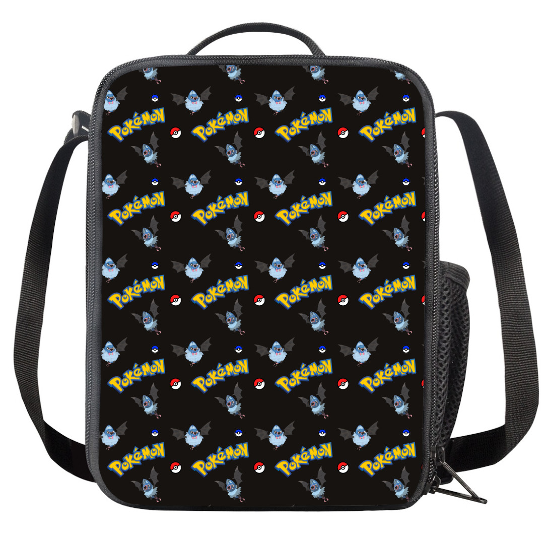 Pokemon Swoobat Insulated Soft Lunch Box Lunchbox For School - Swoobat Character Series Art