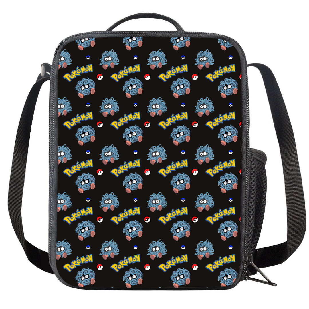Pokemon Tangela Insulated Soft Lunch Box Lunchbox For School - Tangela Character Series Art