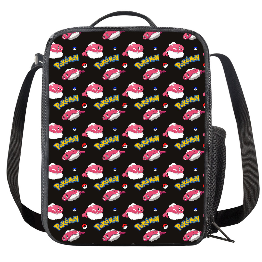 Pokemon Tatsugiri Insulated Soft Lunch Box Lunchbox For School - Tatsugiri Droopy Character Series Art