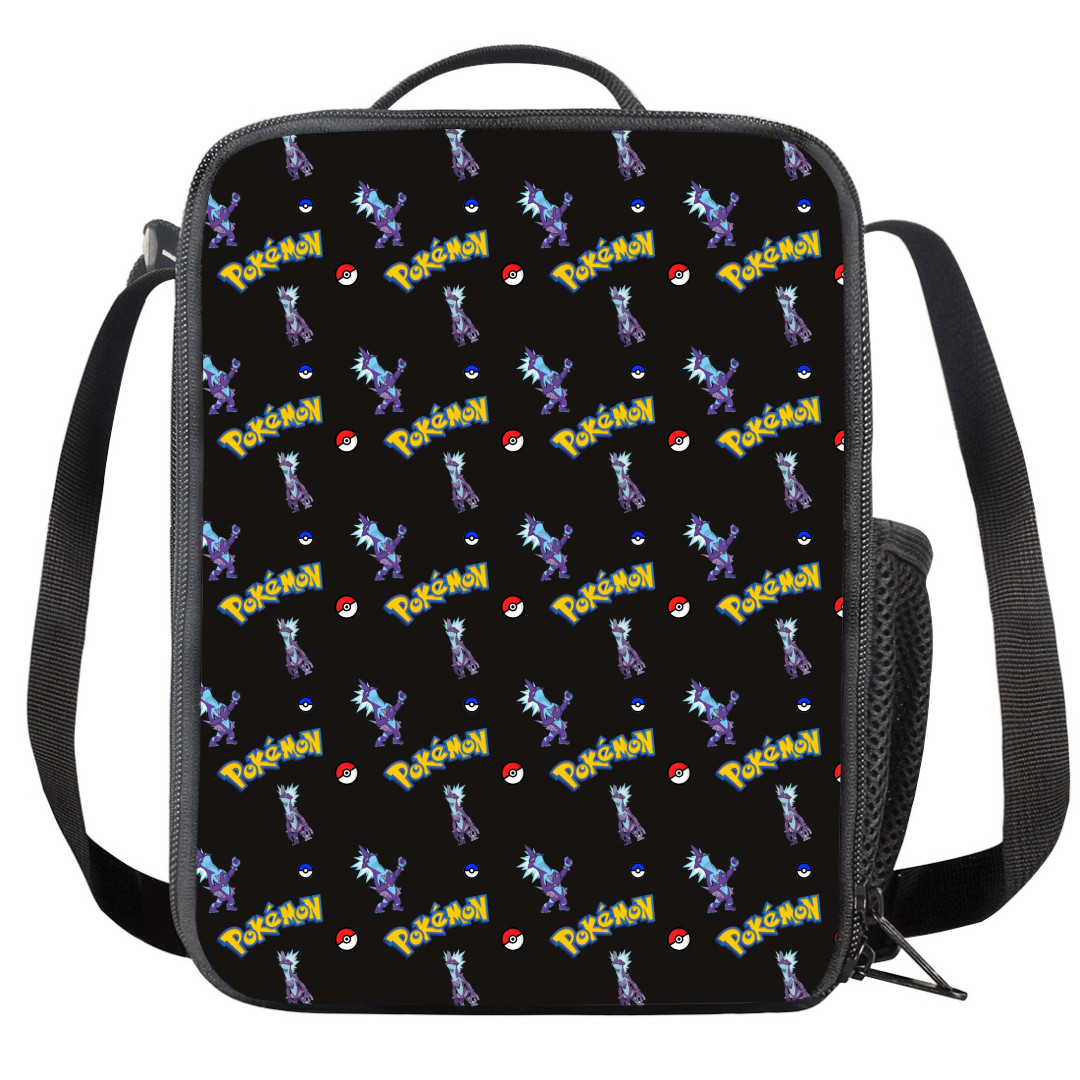 Pokemon Toxtricity Insulated Soft Lunch Box Lunchbox For School - Toxtricity Low Key Character Series Art