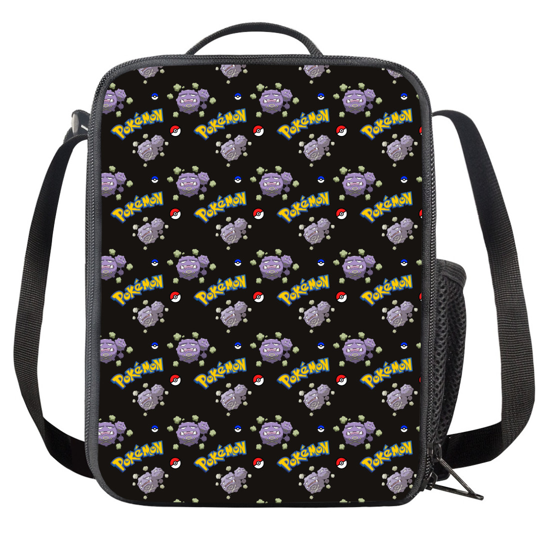 Pokemon Weezing Insulated Soft Lunch Box Lunchbox For School - Weezing Character Series Art