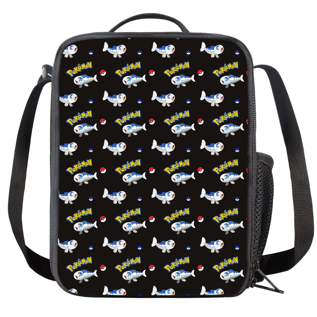 Pokemon Wishiwashi Insulated Soft Lunch Box Lunchbox For School - Wishiwashi Solo Character Series Art