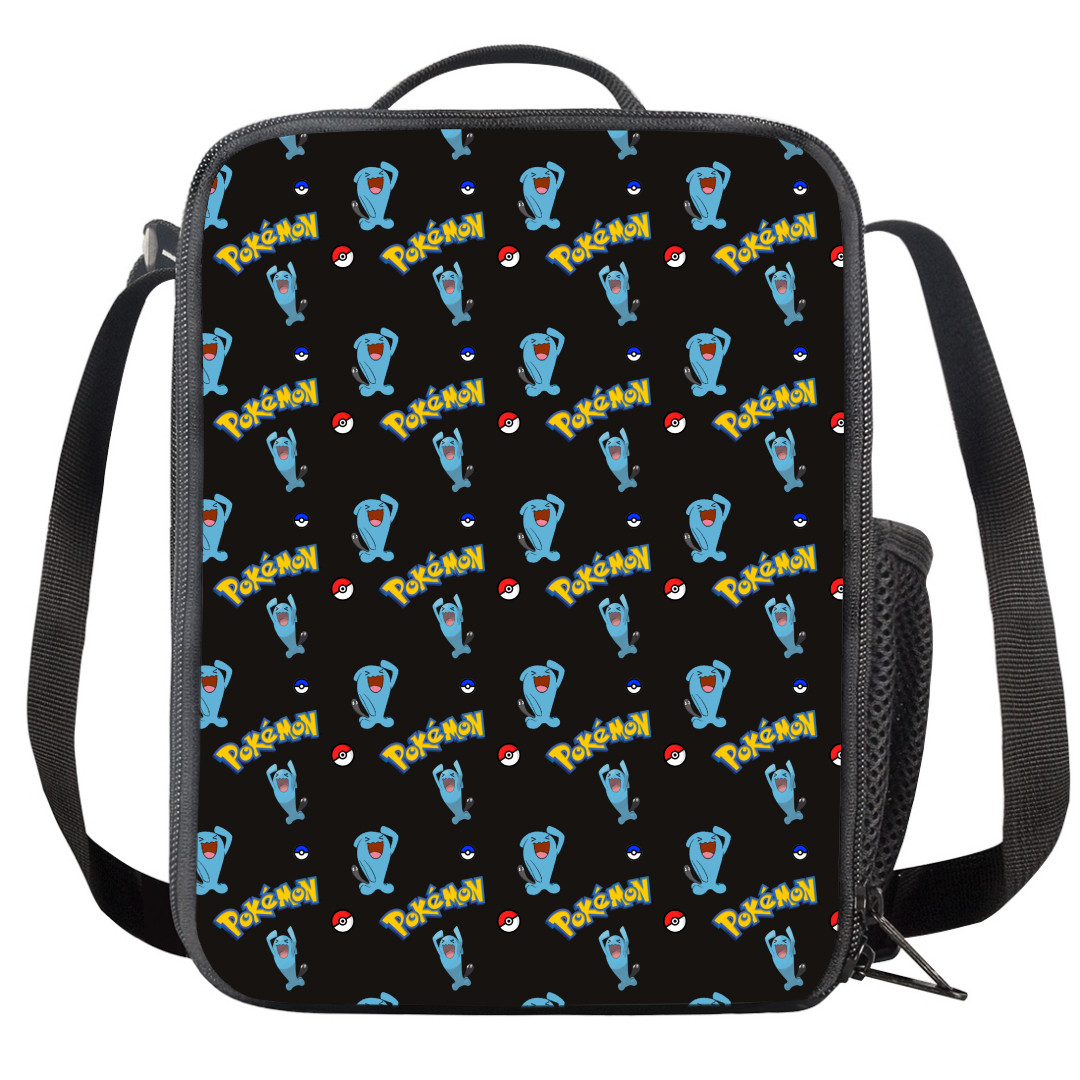 Pokemon Wobbuffet Insulated Soft Lunch Box Lunchbox For School - Wobbuffet Character Series Art