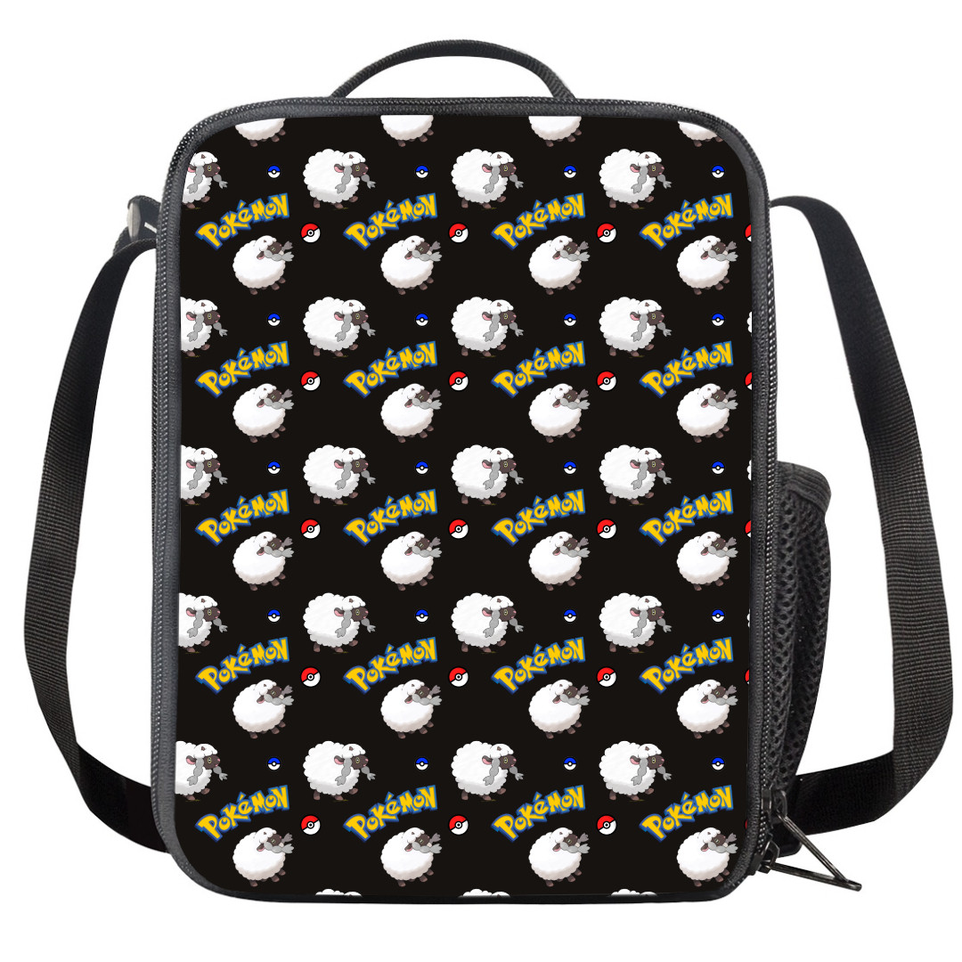Pokemon Wooloo Insulated Soft Lunch Box Lunchbox For School - Wooloo Character Series Art