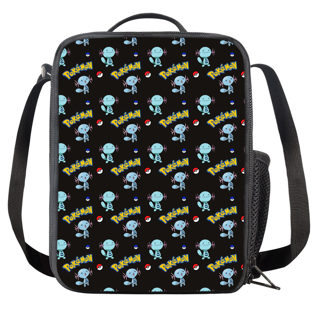 Pokemon Wooper Insulated Soft Lunch Box Lunchbox For School - Wooper Character Series Art